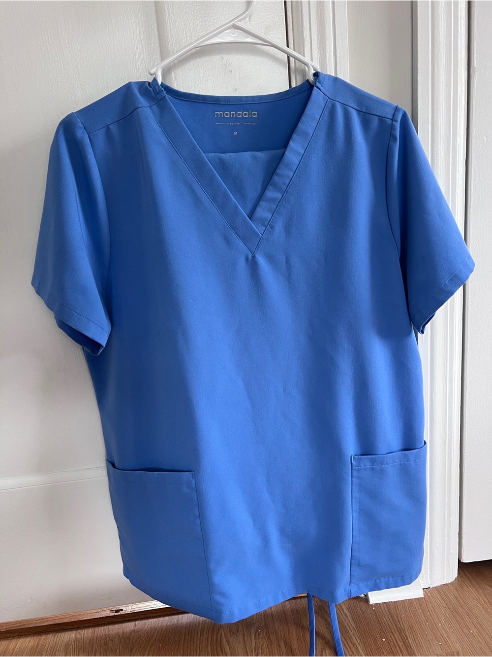 Mandala Scrub Set in Ceil Blue